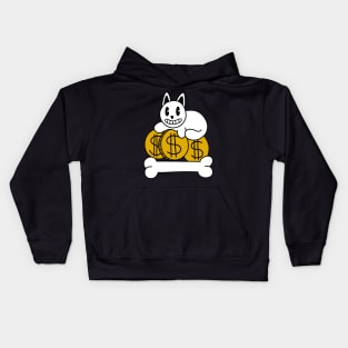 Pirate Cat's Riches Kids Hoodie